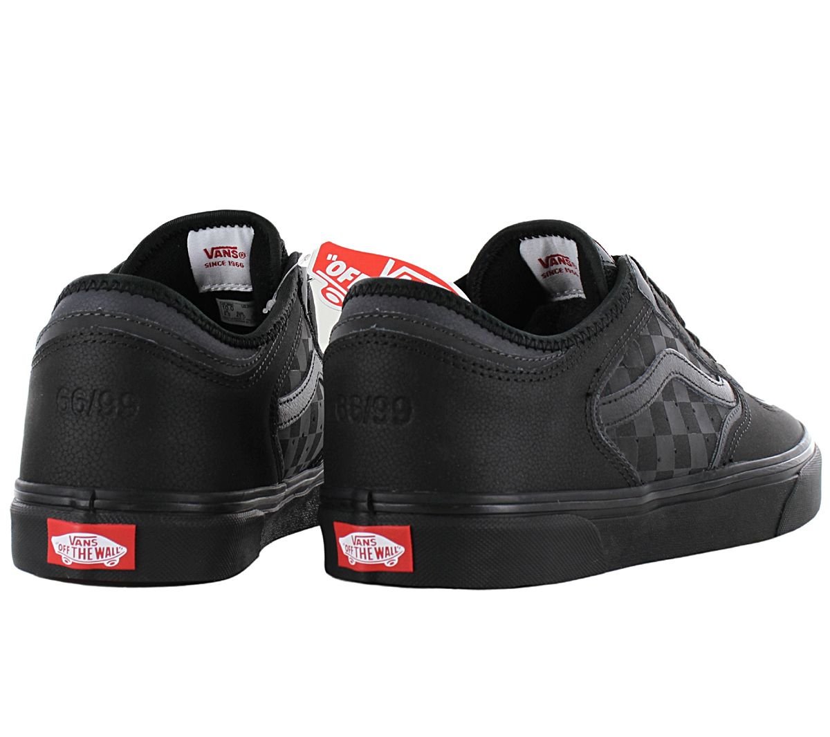 VANS Rowley Classic - Herren Sneakers Schuhe Leder Schwarz VN0A4BTTORL1 - Brandstyle24