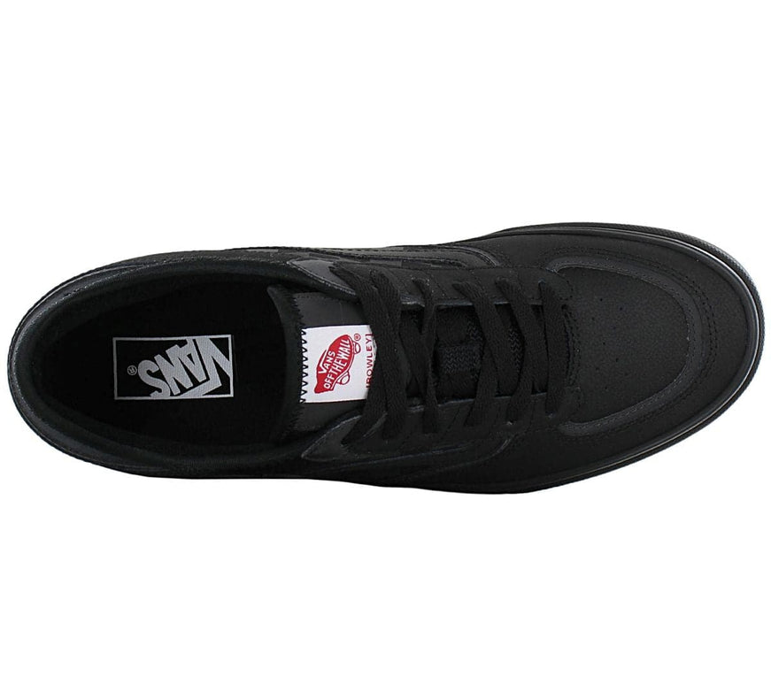 VANS Rowley Classic - Baskets Chaussures Homme Cuir Noir VN0A4BTTORL1