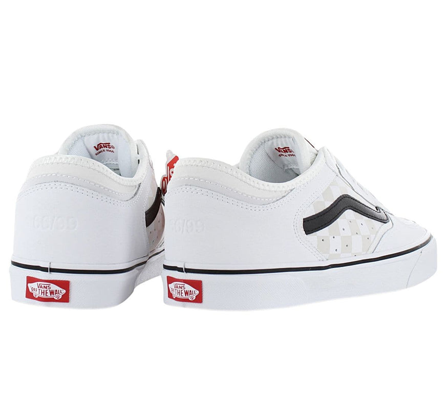 VANS Rowley Classic - Baskets Chaussures Homme Cuir Blanc VN0A4BTTW691