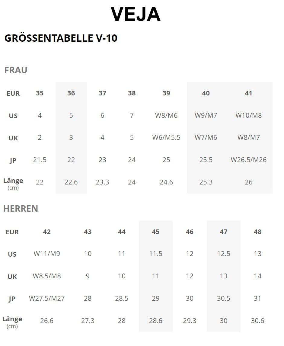 VEJA V - 10 CWL - Damen Sneakers Schuhe Vegan Weiß VX0702892A380 - Brandstyle24