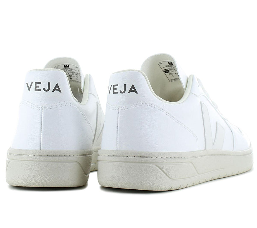 VEJA V-10 CWL - Baskets Chaussures Homme Vegan Blanc VX0702892B430