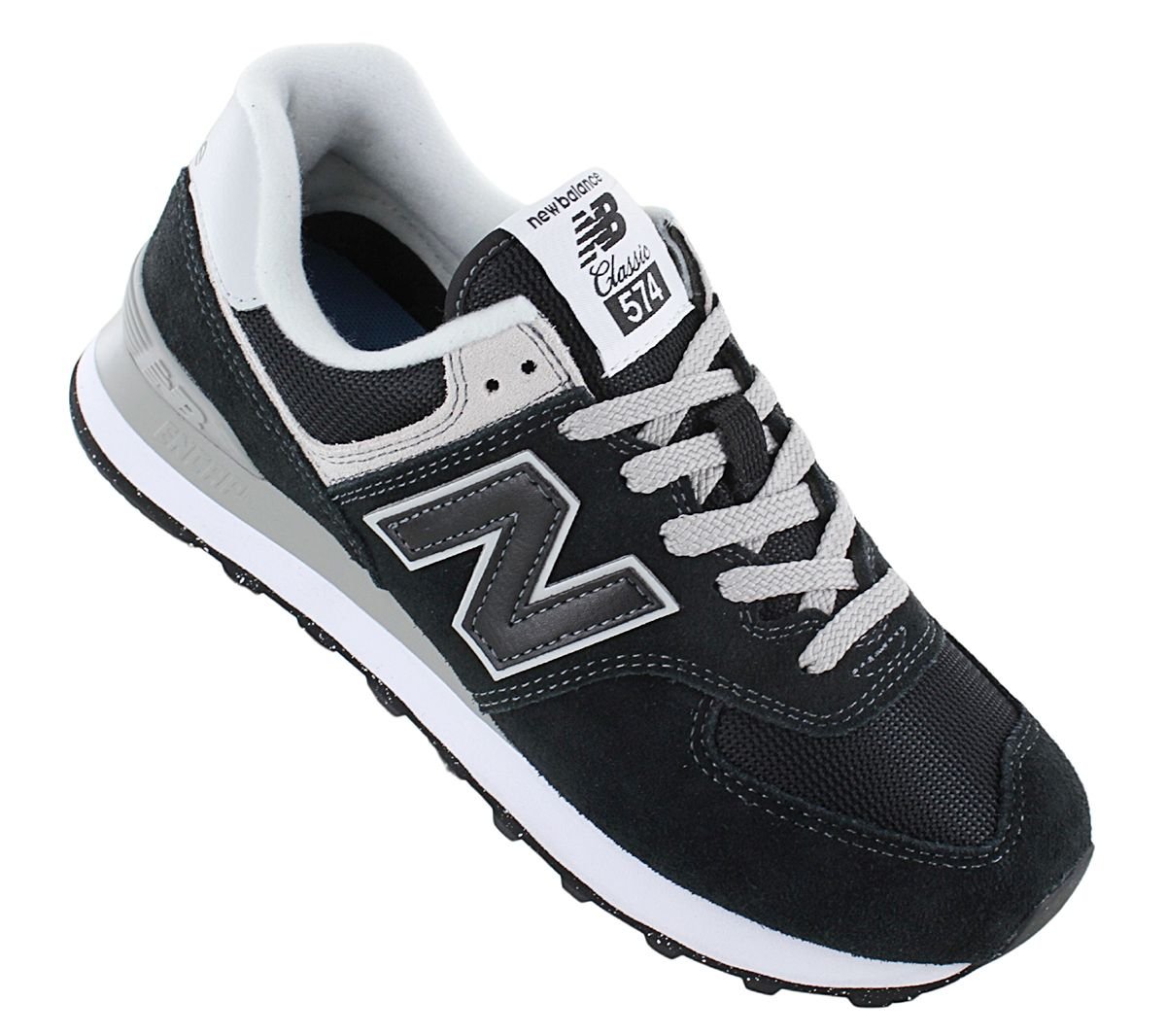New Balance Classic 574 Women's Sneakers Shoes Black WL574EVB