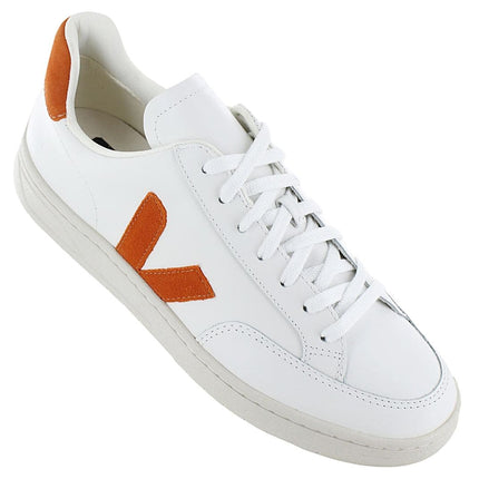 VEJA V-12 Leather - Chaussures Homme Cuir Blanc XD0203113B