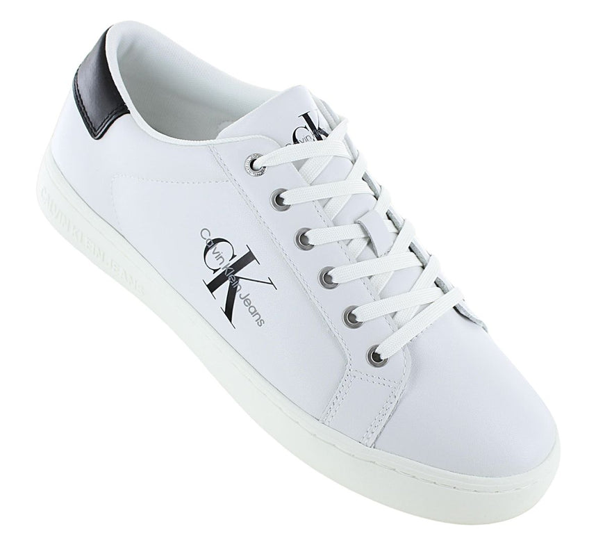 Calvin Klein Classic Cup Low Laceup - Zapatillas Hombre Blanco YM0YM00491-YAF