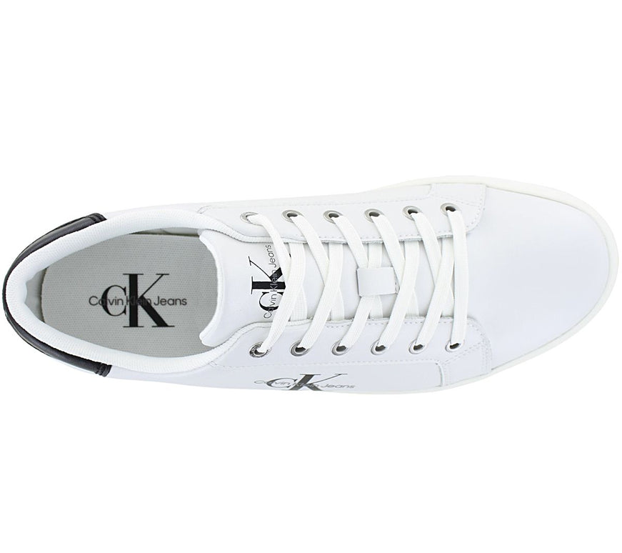 Calvin Klein Classic Cup Low Laceup - Sneakers Heren Wit YM0YM00491-YAF