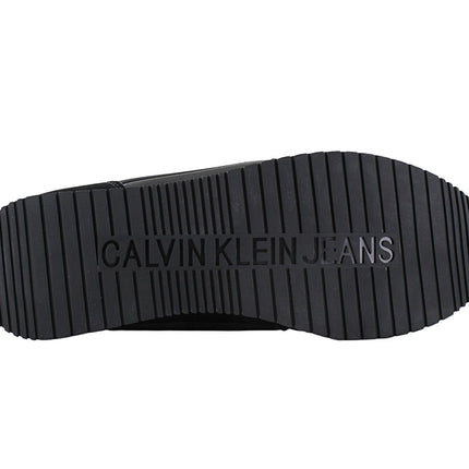 Calvin Klein Runner Sock Laceup - Men's Sneakers Shoes Black YM0YM00553-0GL