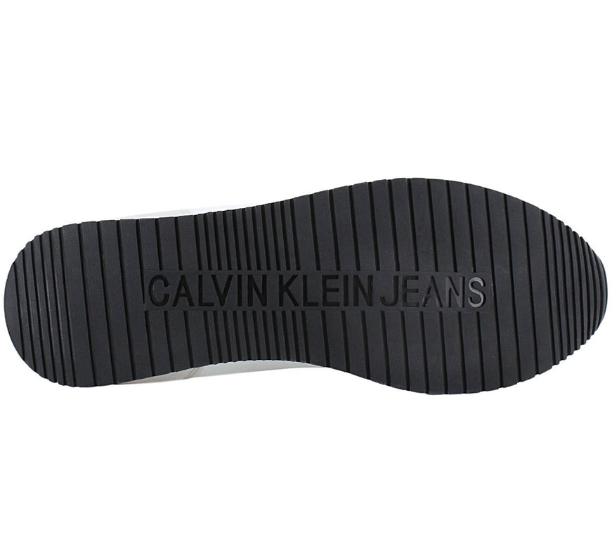 Calvin Klein Retro Runner Low Laceup - Zapatillas Hombre Blanco YM0YM00746-YAF