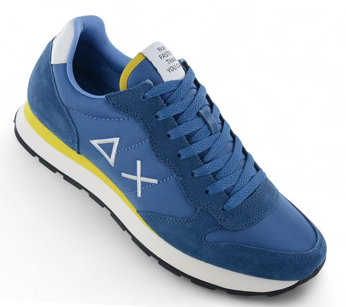 SUN68 Tom Solid - Herren Sneakers Schuhe Blau Z35101 - 80 - Brandstyle24