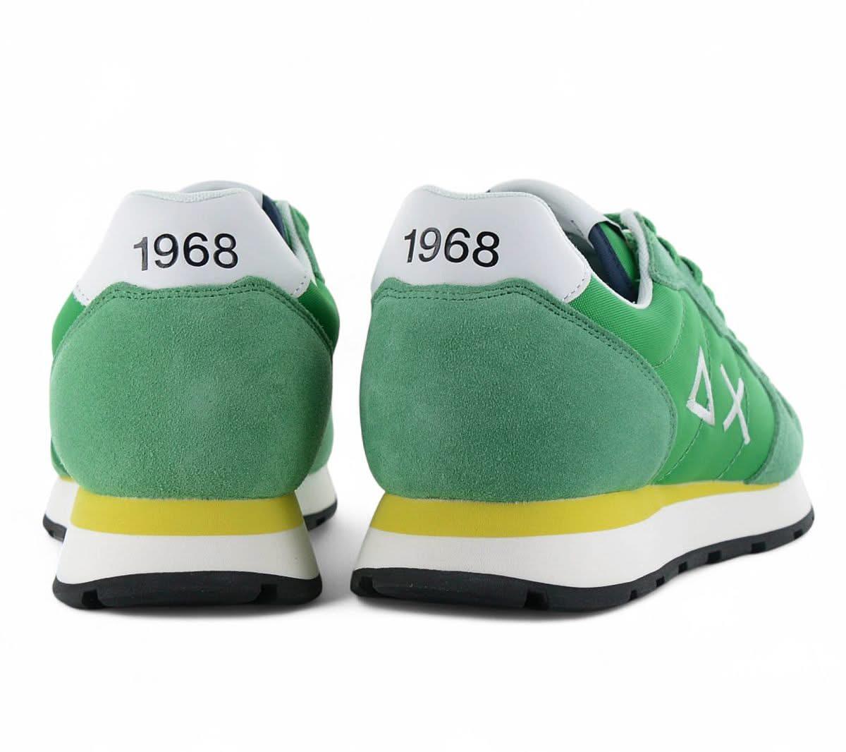 SUN68 Tom Solid - Herren Sneakers Schuhe Grün Z35101 - 88 - Brandstyle24