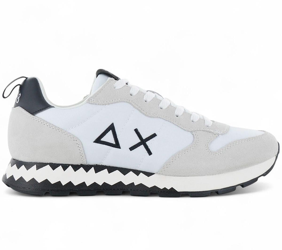 SUN68 Tom Snake - Herren Sneakers Schuhe Weiß Z35104 - 01 - Brandstyle24