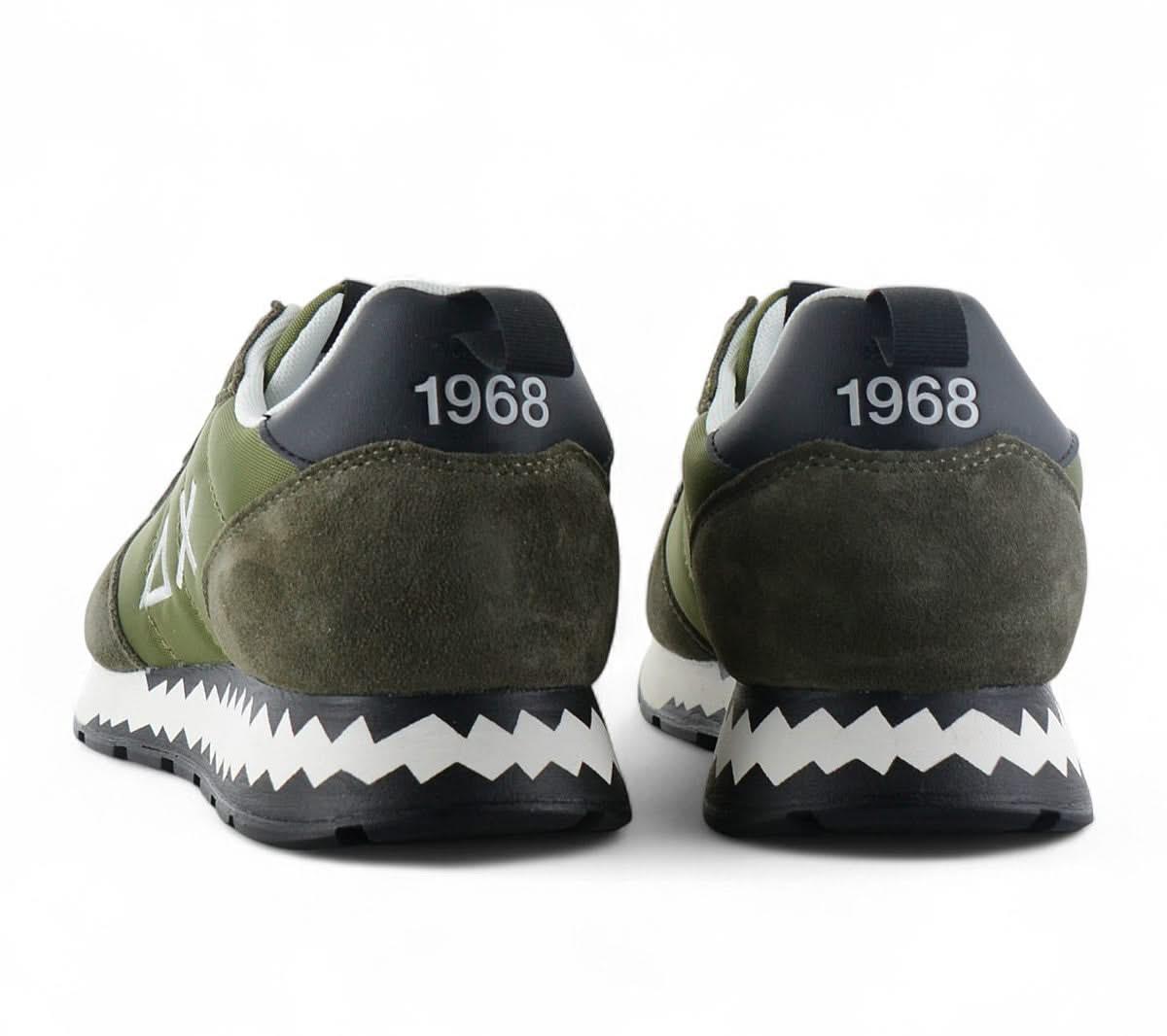 SUN68 Tom Snake - Herren Sneakers Schuhe Grün Z35104 - 19 - Brandstyle24