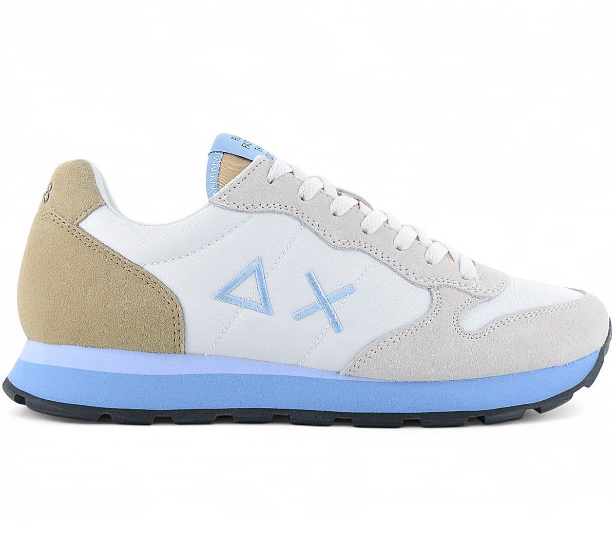 SUN68 Tom Multicolor - Herren Sneakers Schuhe Weiß Z35108 - 01 - Brandstyle24