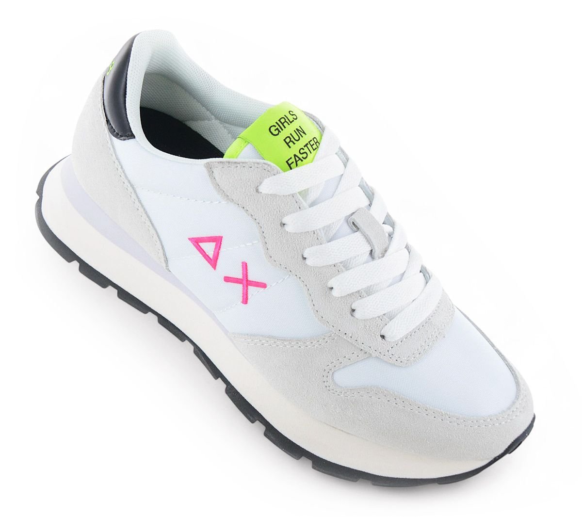 SUN68 Ally Solid - Damen Sneakers Schuhe Weiß Z35201 - 0162 - Brandstyle24