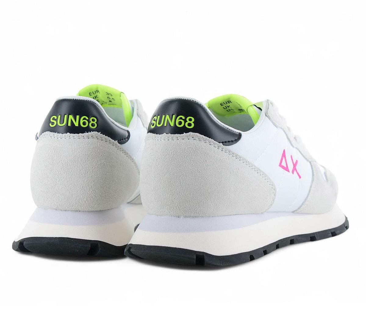 SUN68 Ally Solid - Damen Sneakers Schuhe Weiß Z35201 - 0162 - Brandstyle24