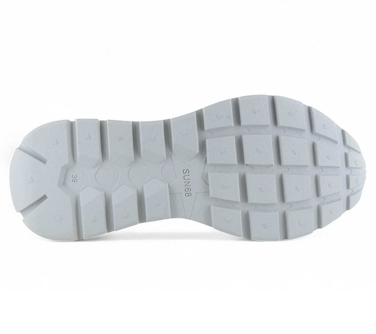 SUN68 Ally Gold Silver - Damen Sneakers Schuhe Weiß Z35202 - 01 - Brandstyle24