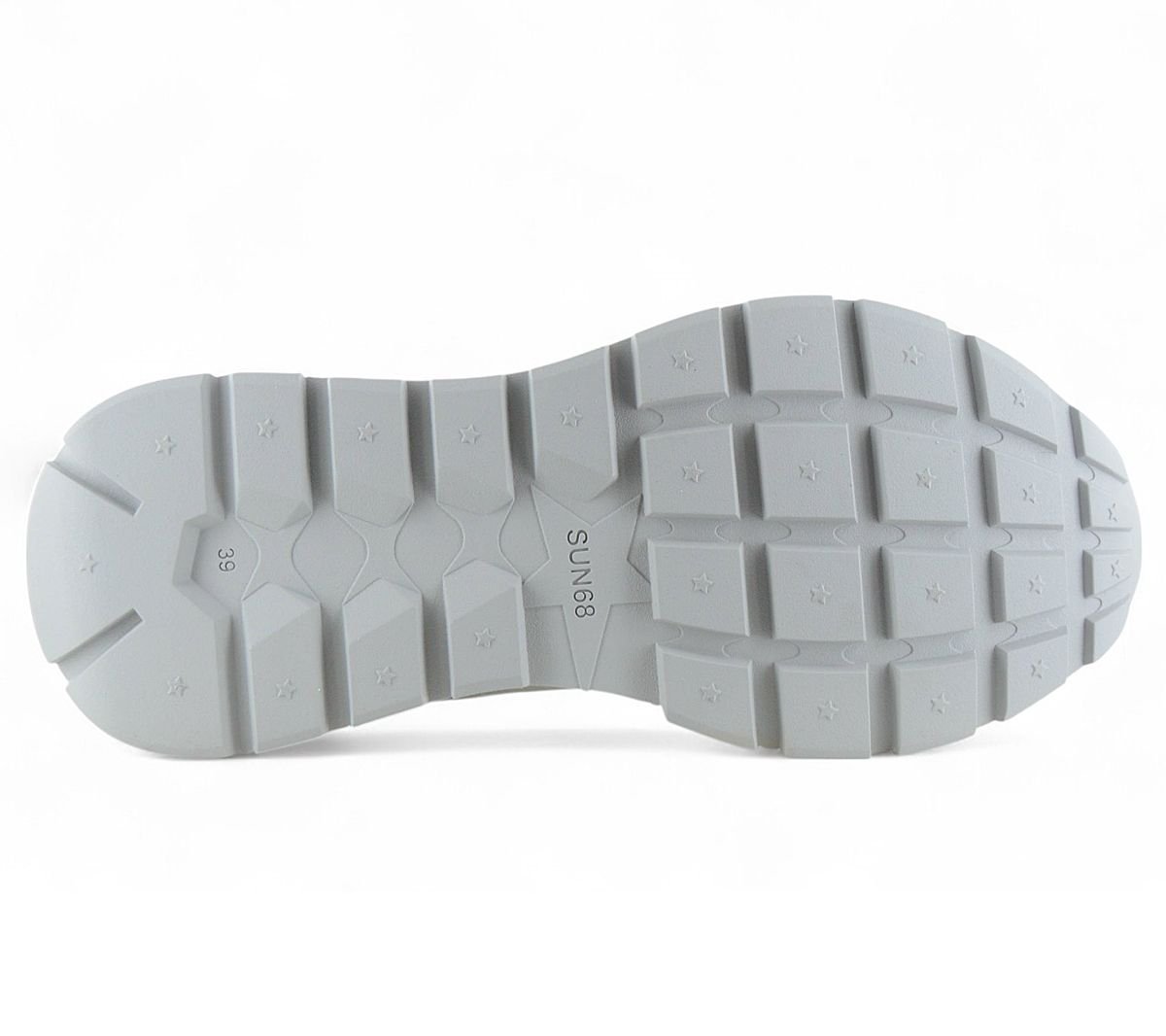 SUN68 Ally Glitter - Damen Sneakers Schuhe Weiß Z35203 - 01 - Brandstyle24