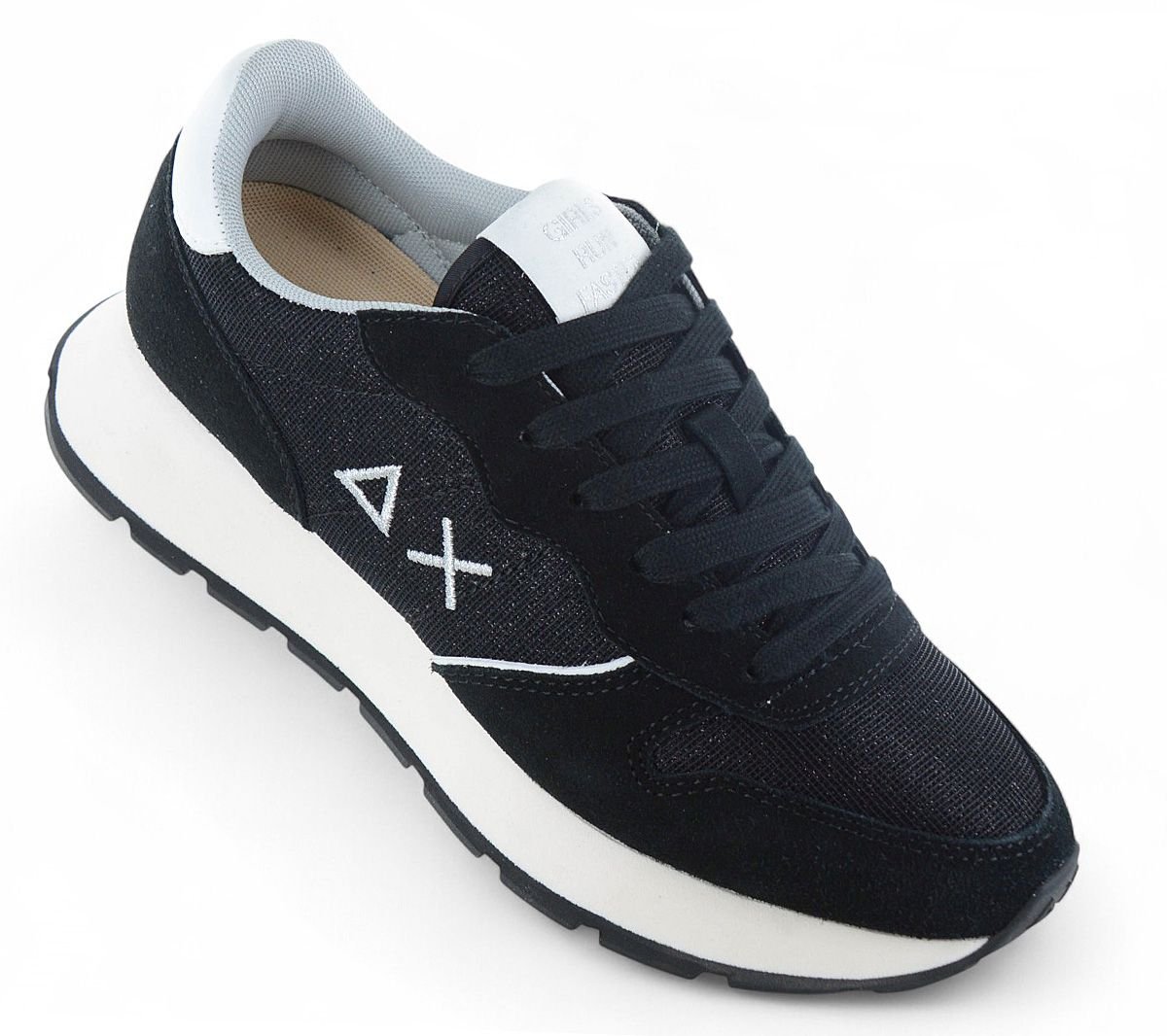 SUN68 Ally Glitter - Damen Sneakers Schuhe Schwarz Z35203 - 11 - Brandstyle24