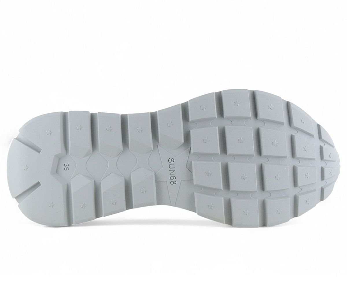 SUN68 Ally Glitter - Damen Sneakers Schuhe Grau - Silber Z35203 - 44 - Brandstyle24