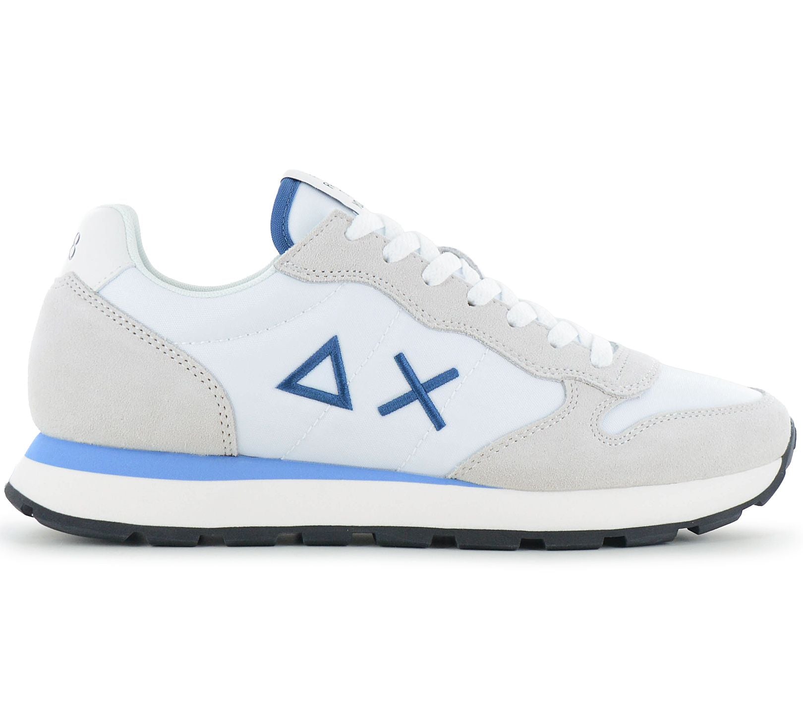 SUN68 Tom Solid - Herren Sneakers Schuhe Weiß Z36101-01