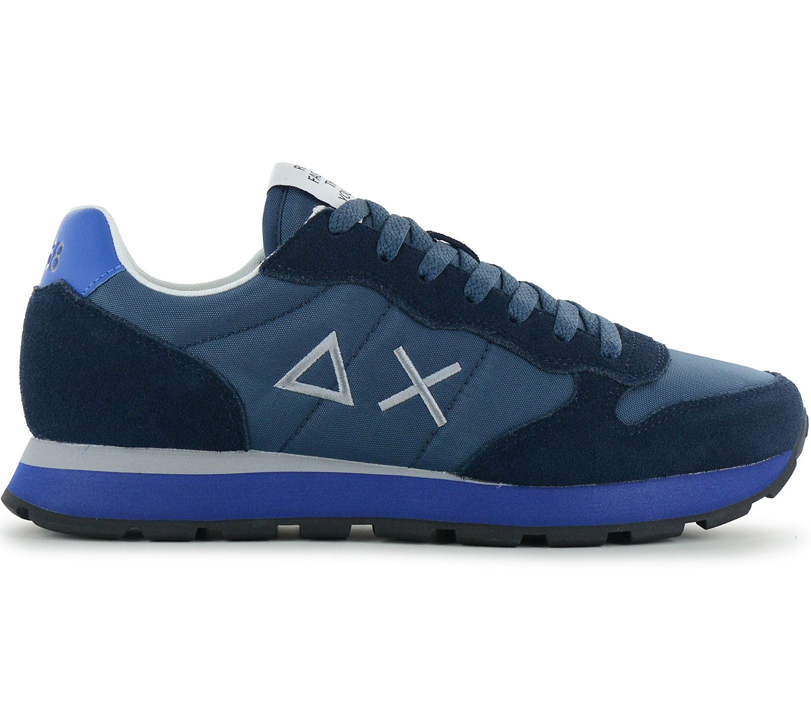 SUN68 Tom Solid - Herren Sneakers Schuhe Blau Z36101-0780