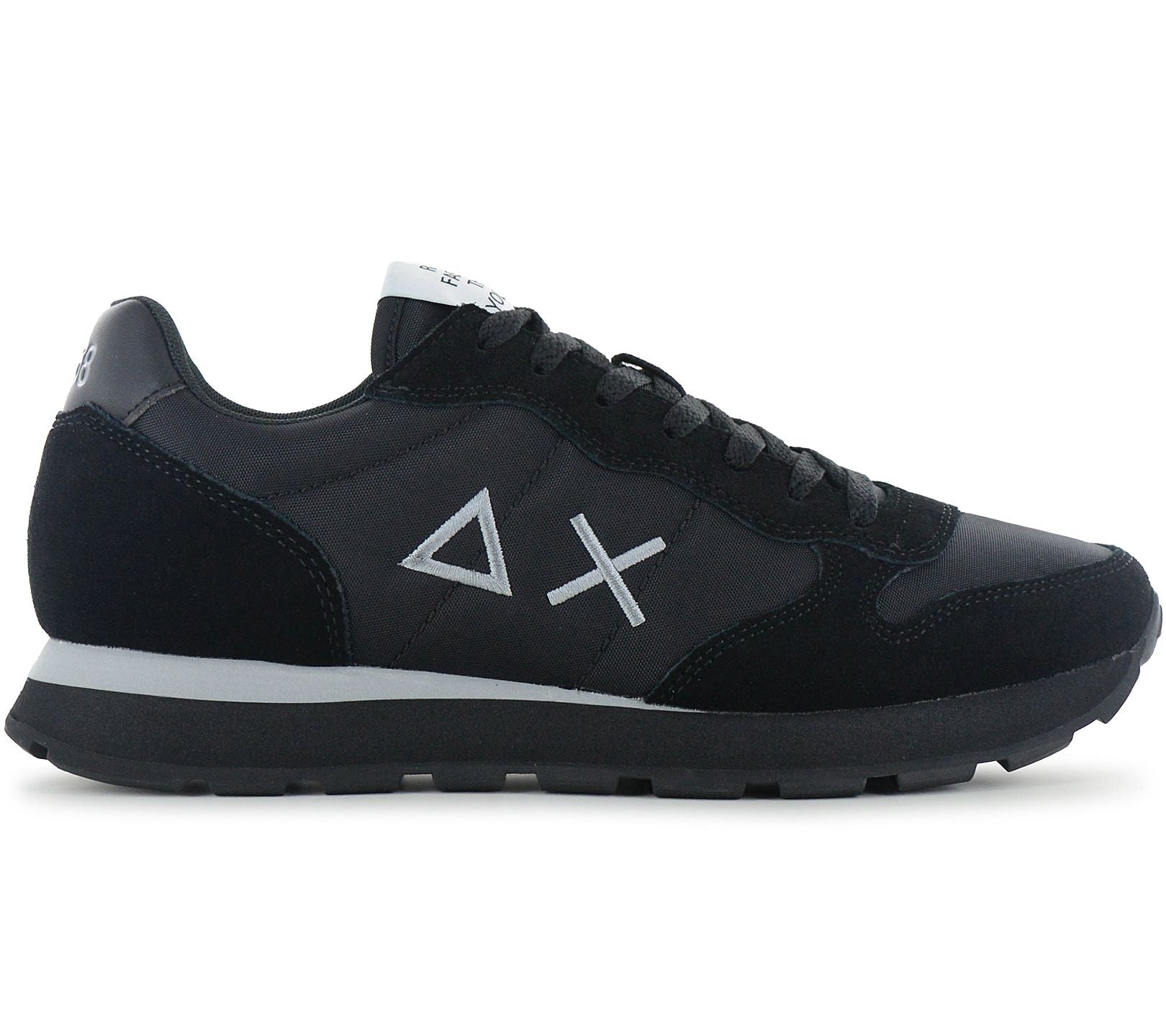 SUN68 Tom Solid - Herren Sneakers Schuhe Schwarz Z36101-1199