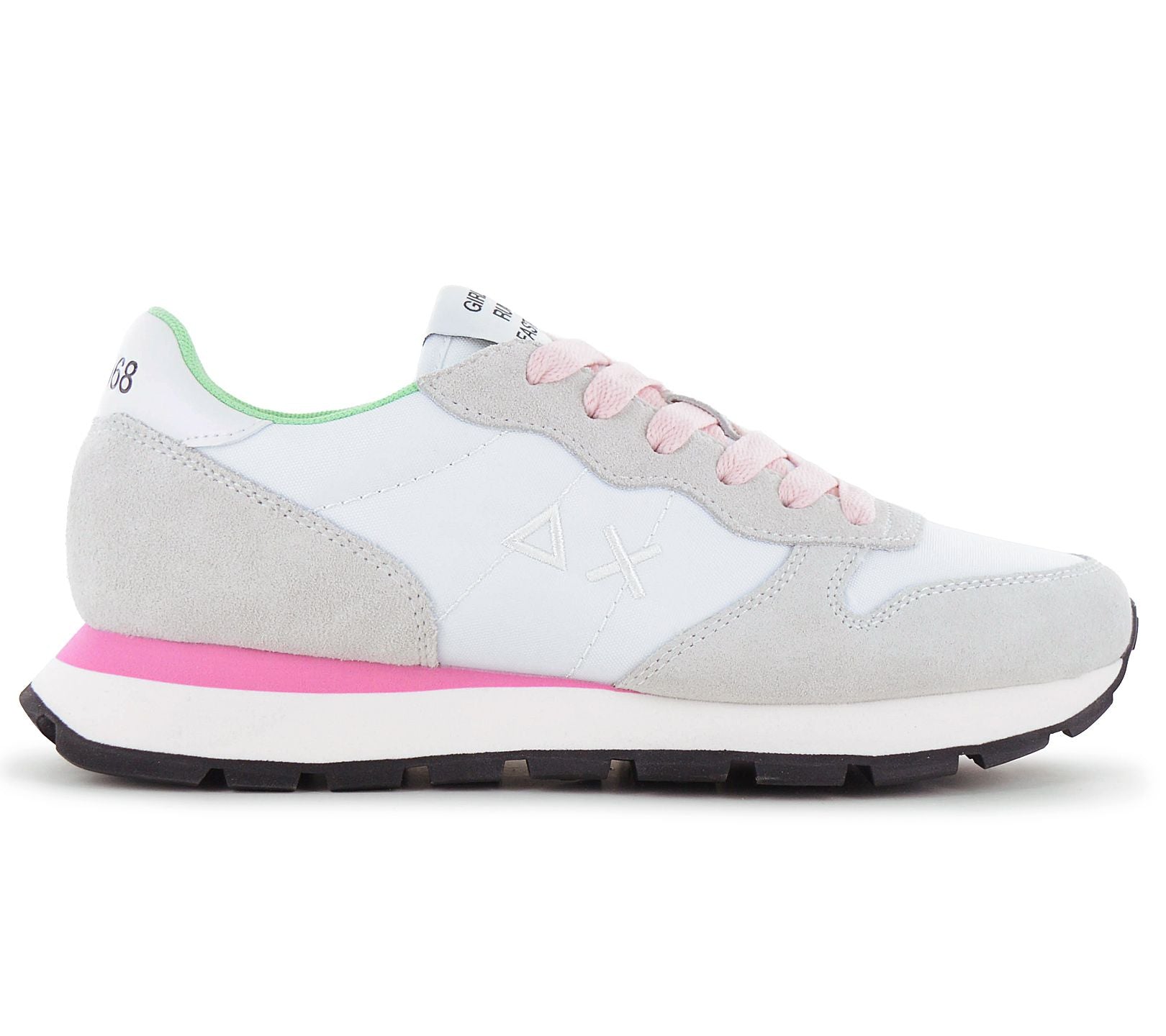 SUN68 Ally Solid - Damen Sneakers Schuhe Weiß Z36201-01