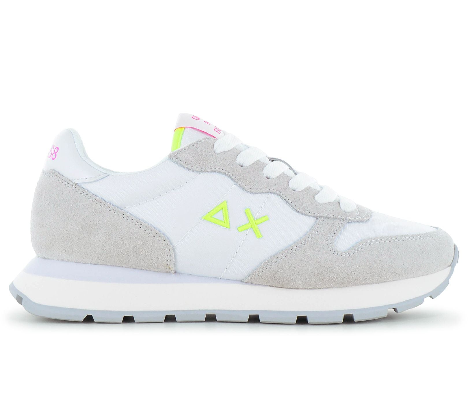 SUN68 Ally Solid - Damen Sneakers Schuhe Weiß Z36201-0162