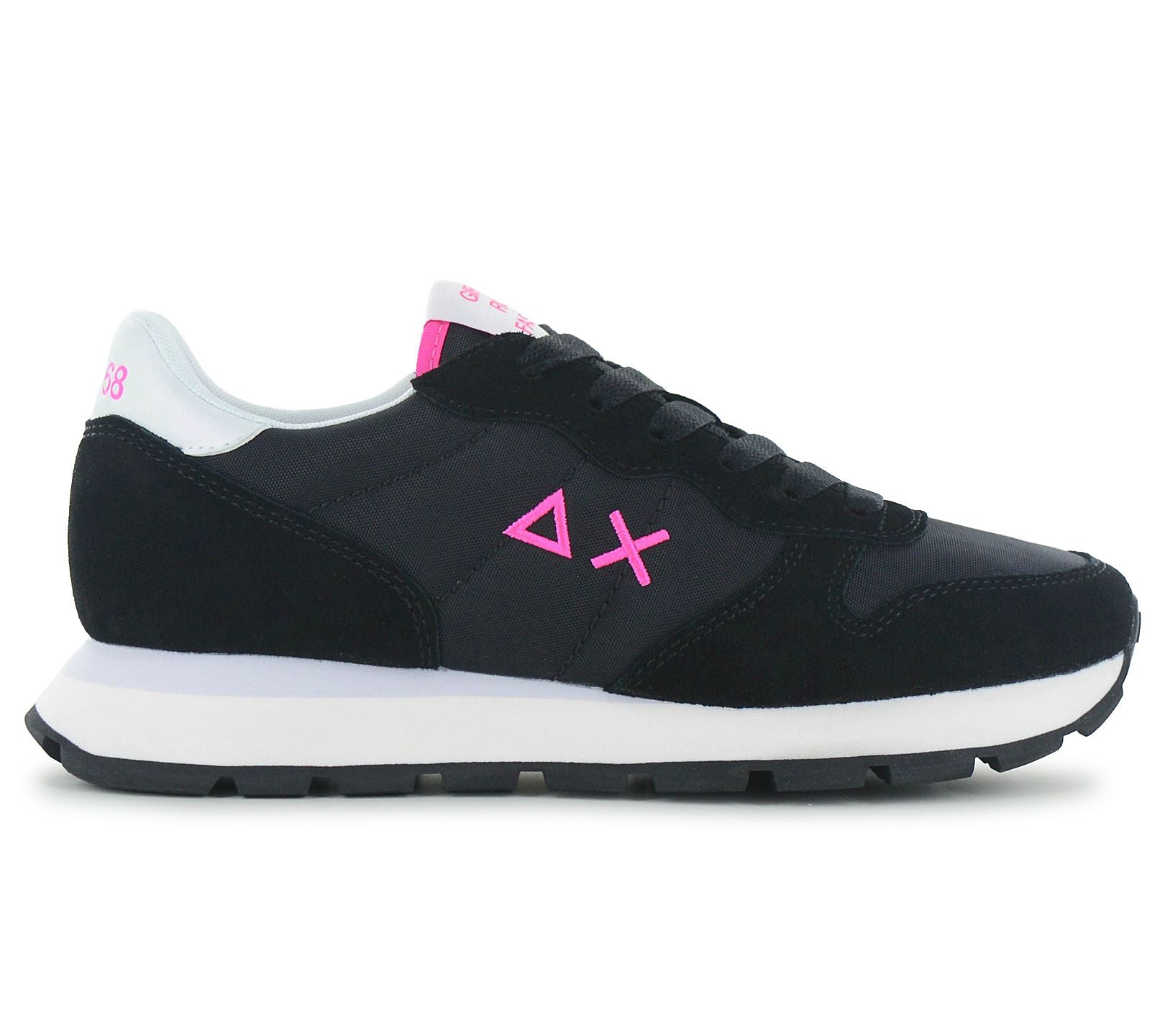 SUN68 Ally Solid - Damen Sneakers Schuhe Schwarz Z36201-1162