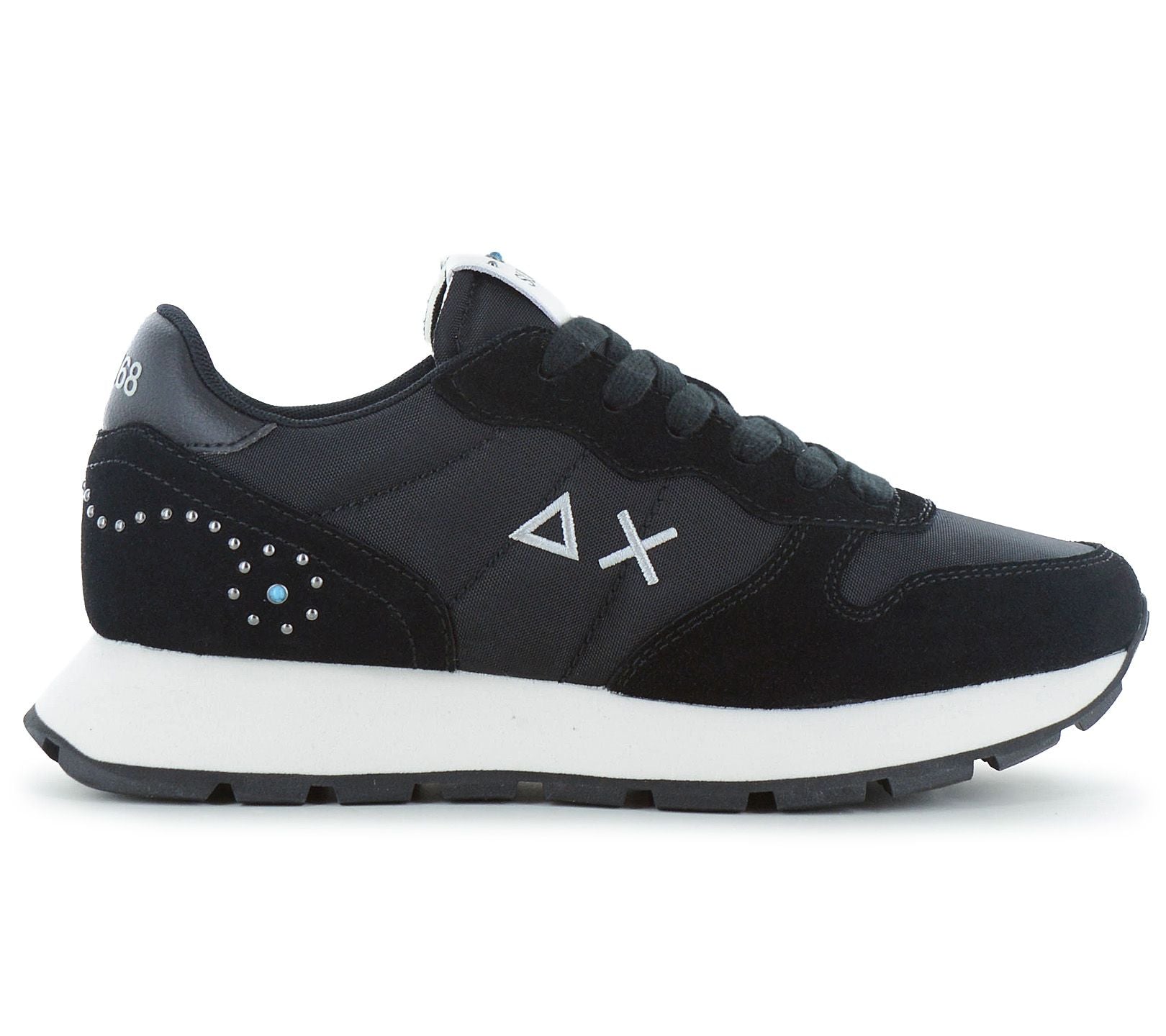 SUN68 Ally Studs - Damen Sneakers Schuhe Schwarz Z36205-11