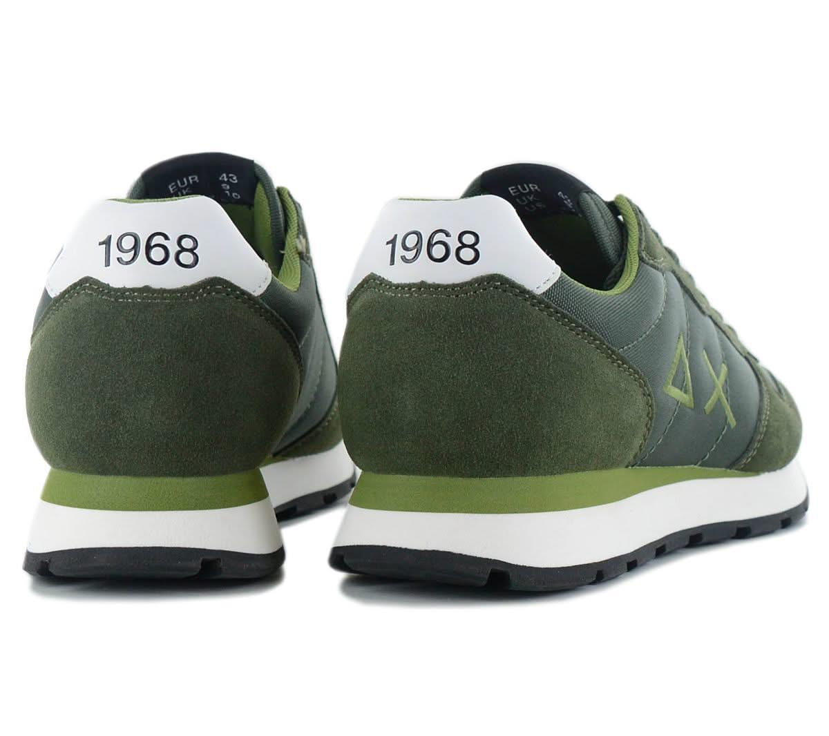 SUN68 Tom Solid - Herren Sneakers Schuhe Grün Z44101 - 74 - Brandstyle24
