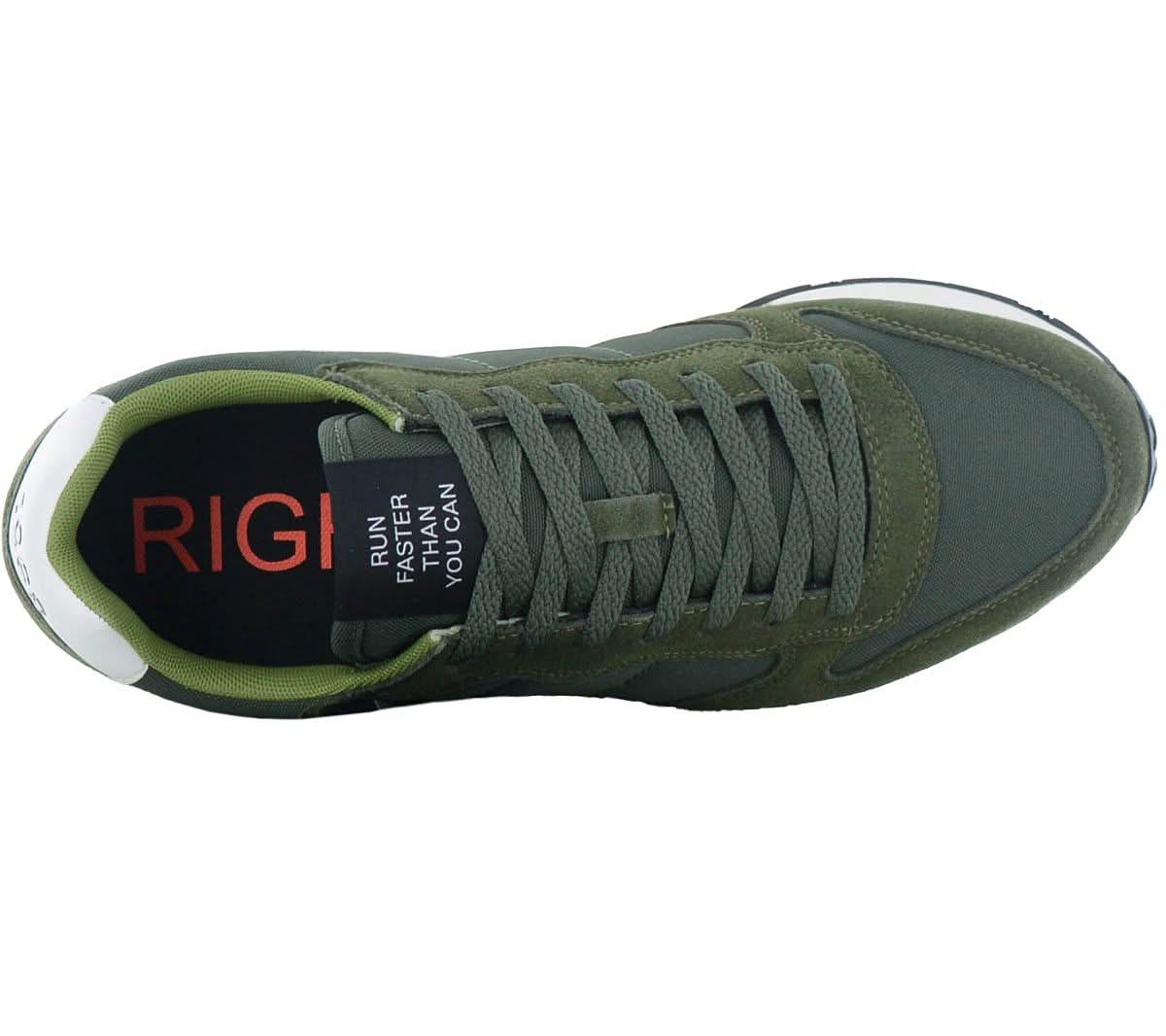 SUN68 Tom Solid - Herren Sneakers Schuhe Grün Z44101 - 74 - Brandstyle24