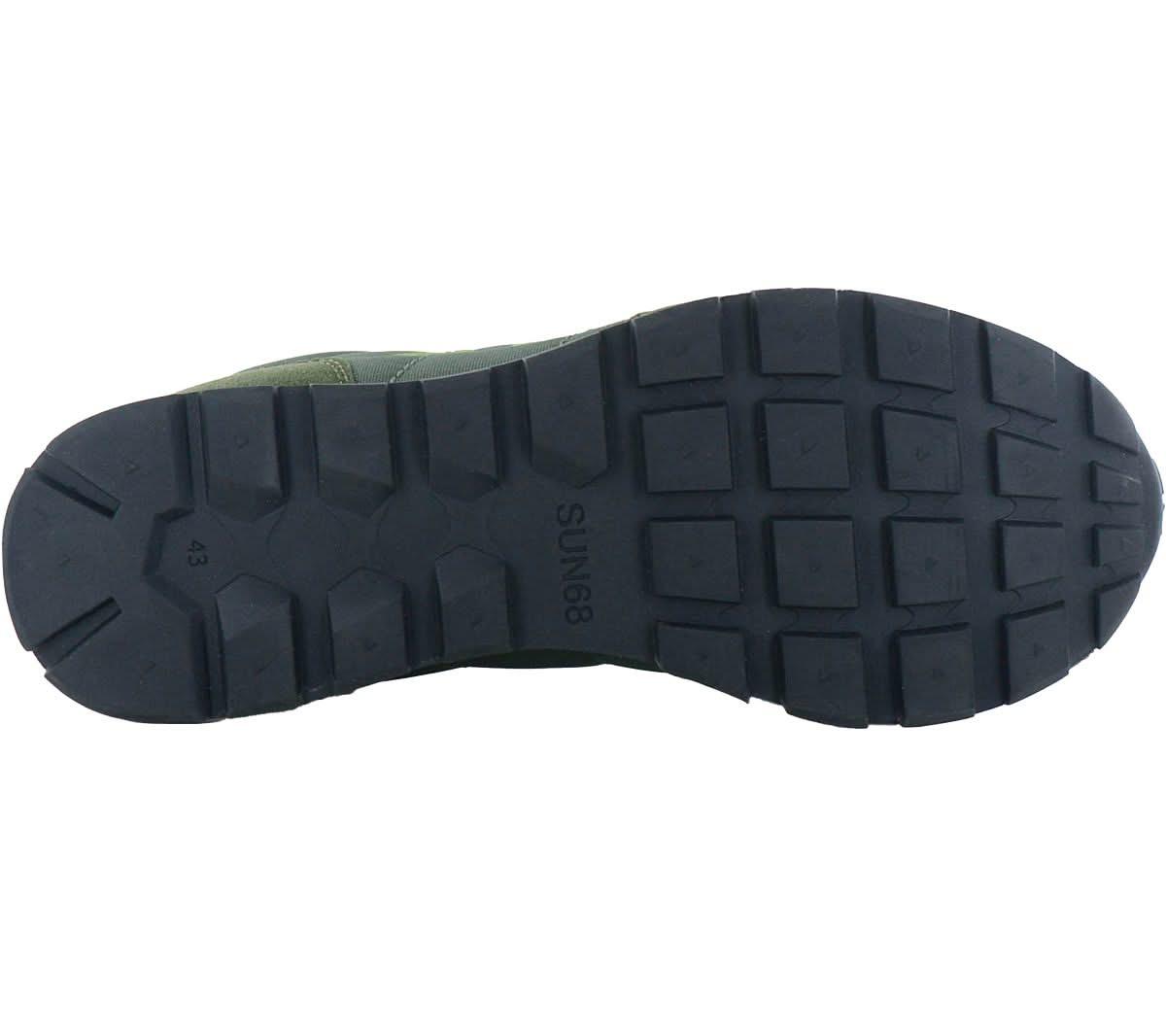 SUN68 Tom Solid - Herren Sneakers Schuhe Grün Z44101 - 74 - Brandstyle24