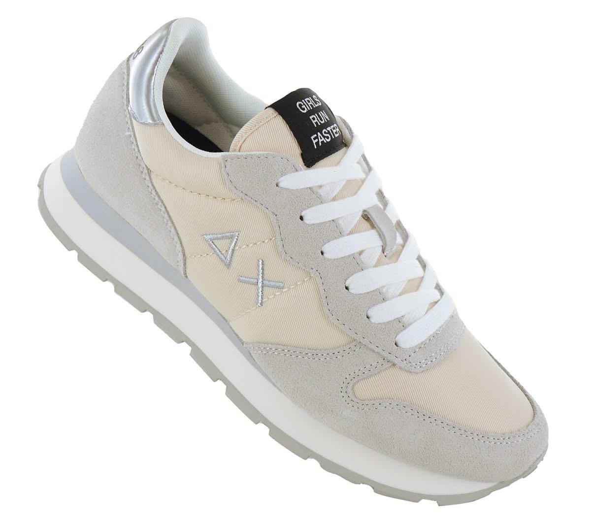 SUN68 Ally Gold Silver - Damen Sneakers Schuhe Beige Z44202 - 31 - Brandstyle24