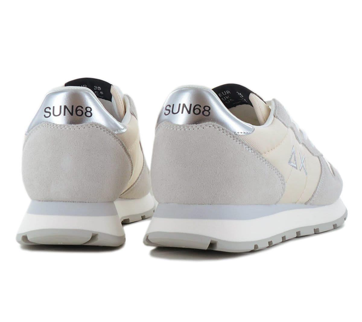 SUN68 Ally Gold Silver - Damen Sneakers Schuhe Beige Z44202 - 31 - Brandstyle24