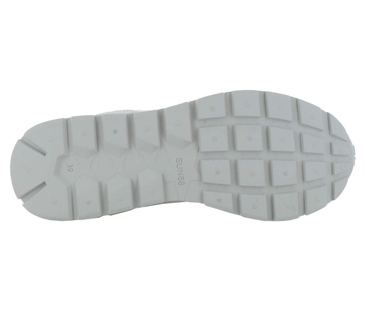 SUN68 Ally Gold Silver - Damen Sneakers Schuhe Beige Z44202 - 31 - Brandstyle24