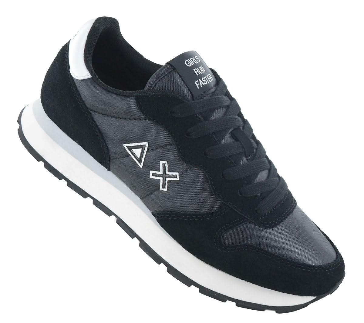 SUN68 Ally Bright Suede and Nylon - Damen Sneakers Schuhe Schwarz Z44203 - 11 - Brandstyle24