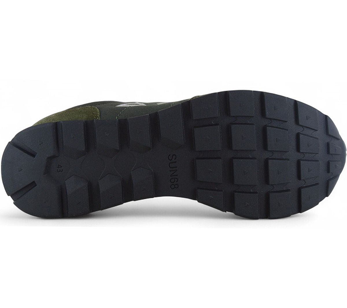 SUN68 Tom Solid - Herren Sneakers Schuhe Grün Z45101 - 74 - Brandstyle24