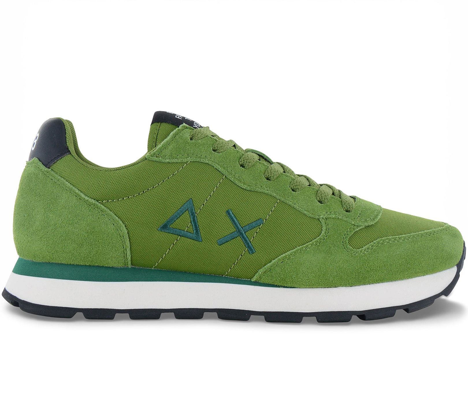 SUN68 Tom Solid - Herren Sneakers Schuhe Grün Z45101-95