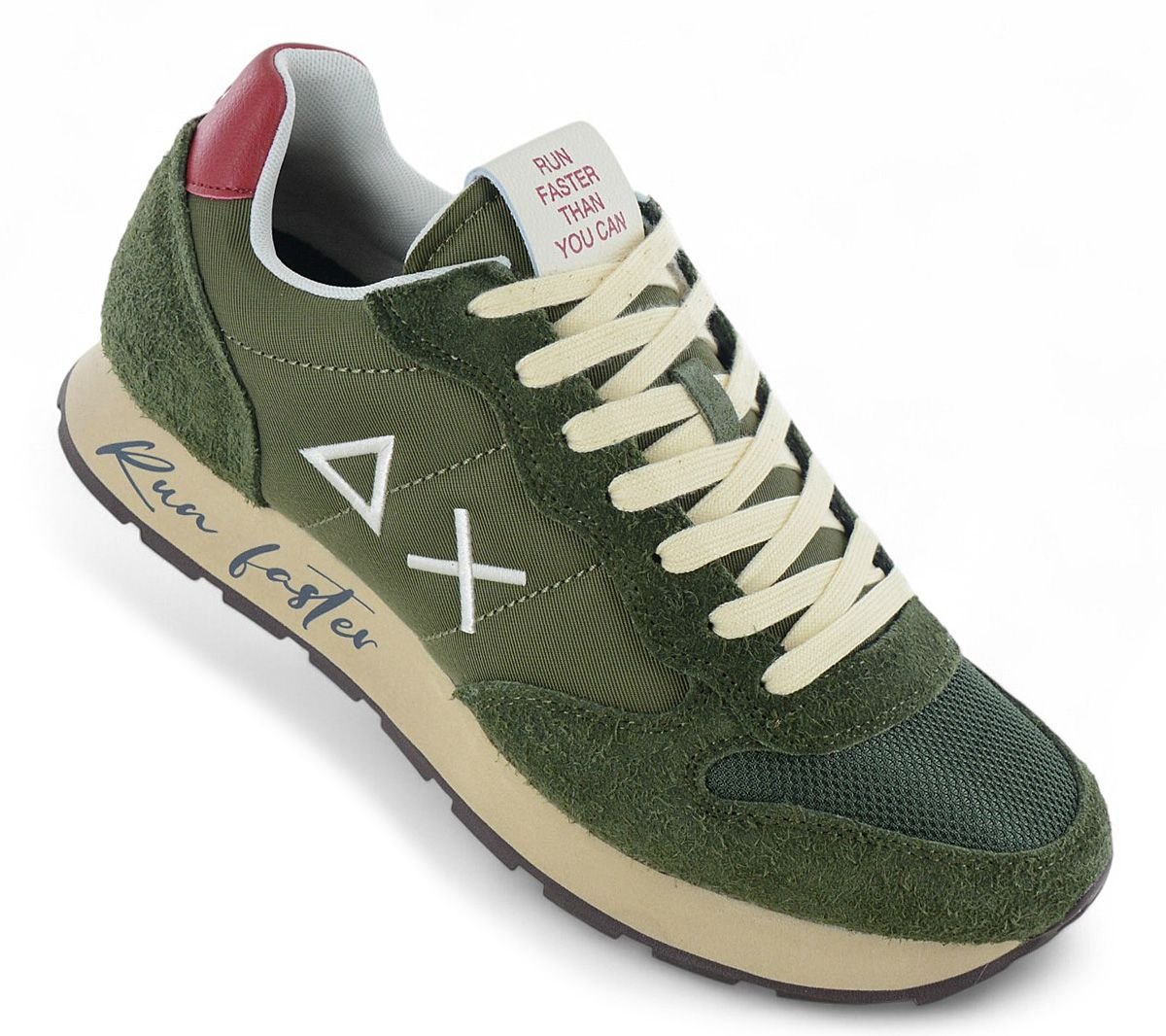 SUN68 Tom Vintage - Herren Sneakers Schuhe Grün Z45105 - 74 - Brandstyle24