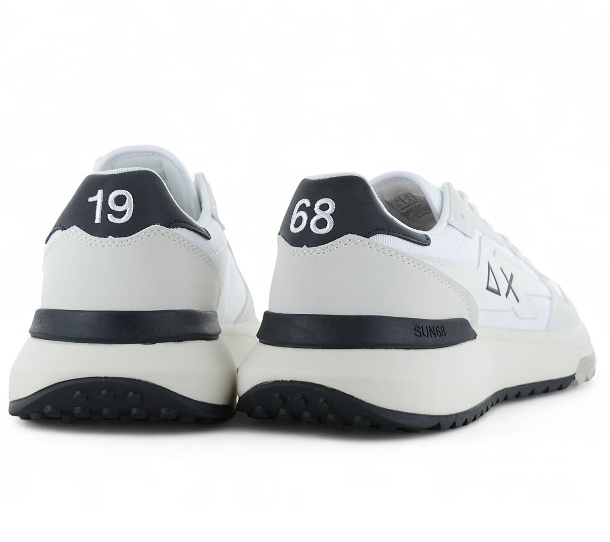 SUN68 Niki 2.0 Solo - Herren Sneakers Schuhe Weiß Z45120 - 01 - Brandstyle24
