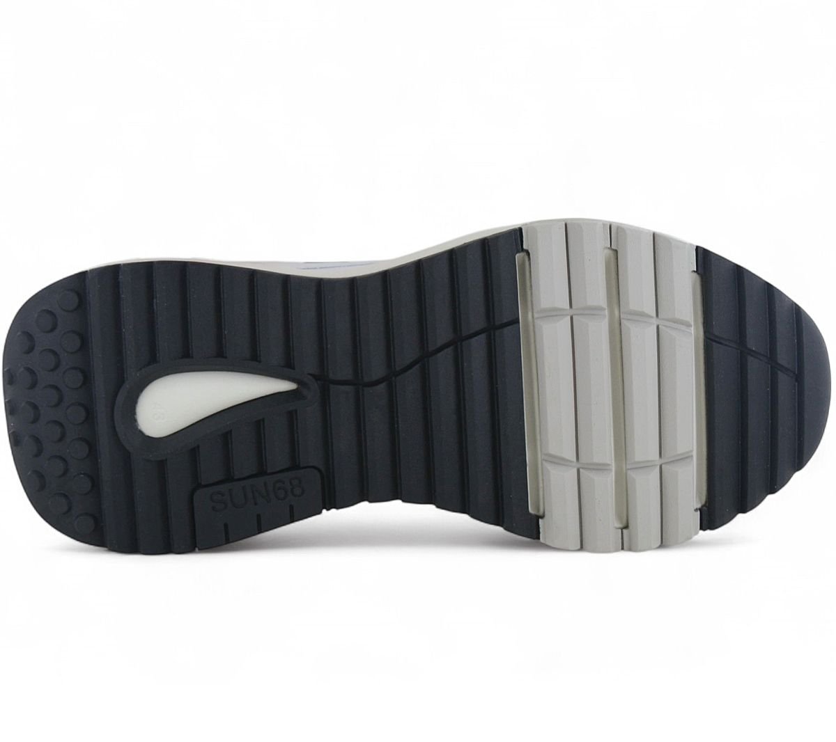 SUN68 Niki 2.0 Solo - Herren Sneakers Schuhe Weiß Z45120 - 01 - Brandstyle24