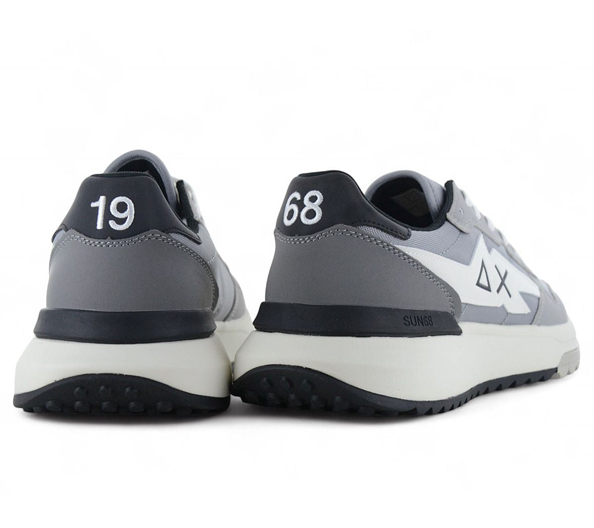 SUN68 Niki 2.0 Solo - Herren Sneakers Schuhe Grau Z45120 - 34 - Brandstyle24