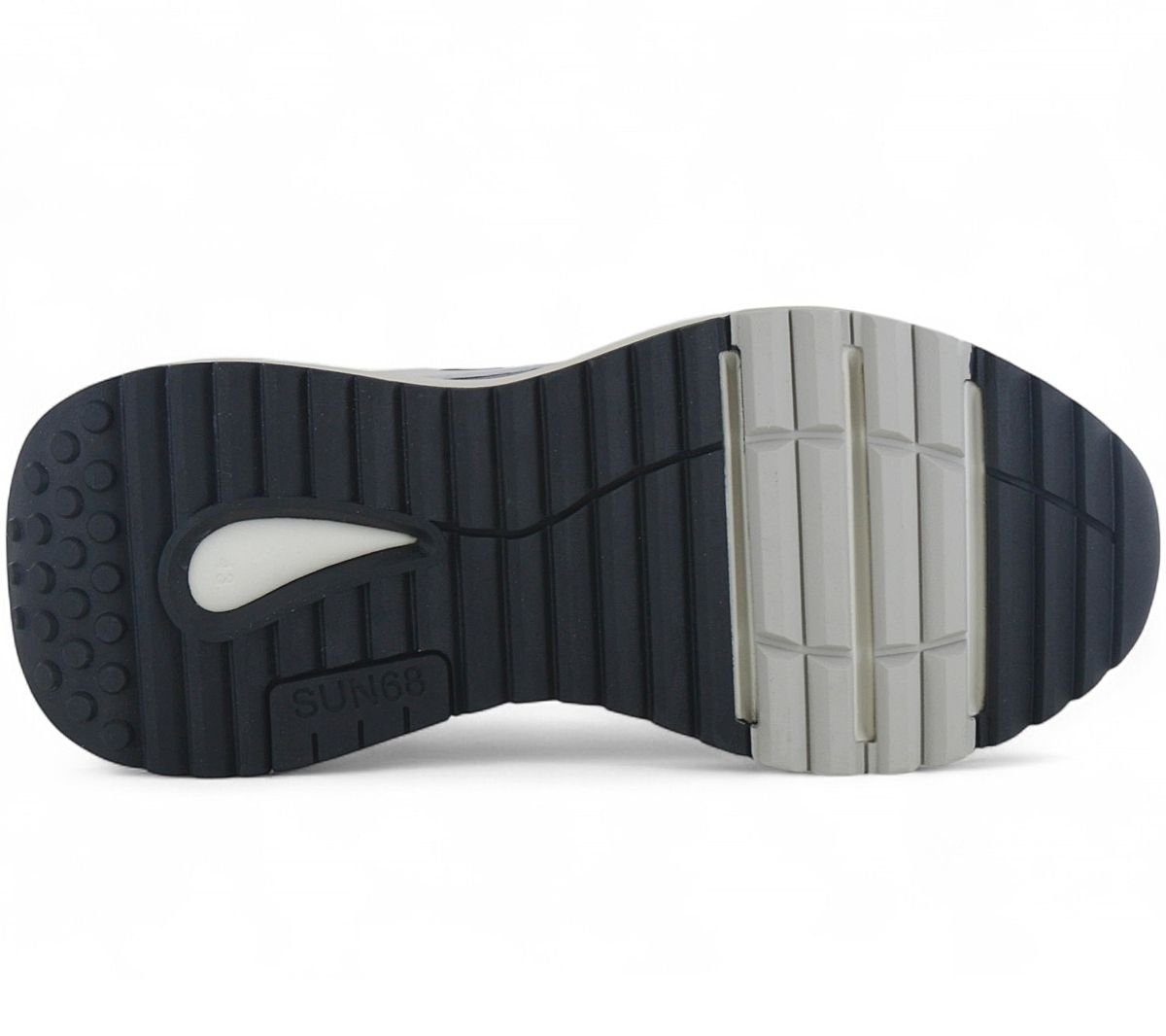 SUN68 Niki 2.0 Solo - Herren Sneakers Schuhe Grau Z45120 - 34 - Brandstyle24