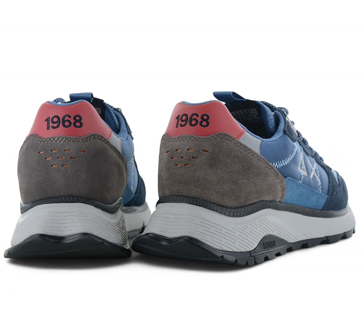 SUN68 Fire & Camping - Herren Sneakers Schuhe Blau Z45130 - 07 - Brandstyle24