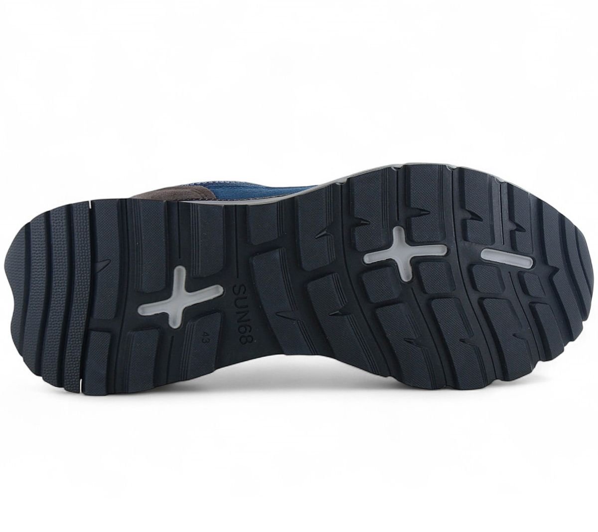 SUN68 Fire & Camping - Herren Sneakers Schuhe Blau Z45130 - 07 - Brandstyle24