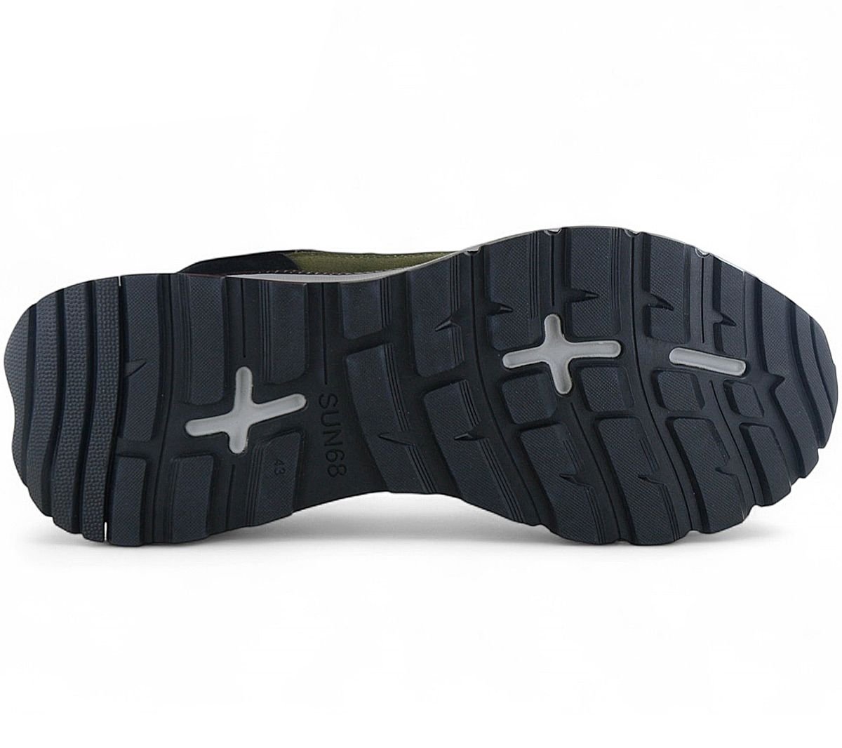 SUN68 Fire & Camping - Herren Sneakers Schuhe Schwarz Z45130 - 11 - Brandstyle24