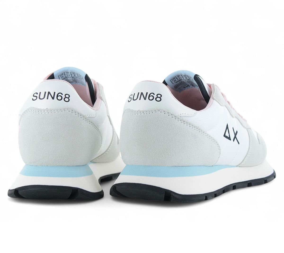 SUN68 Ally Solid - Damen Sneakers Schuhe Weiß Z45201 - 01 - Brandstyle24