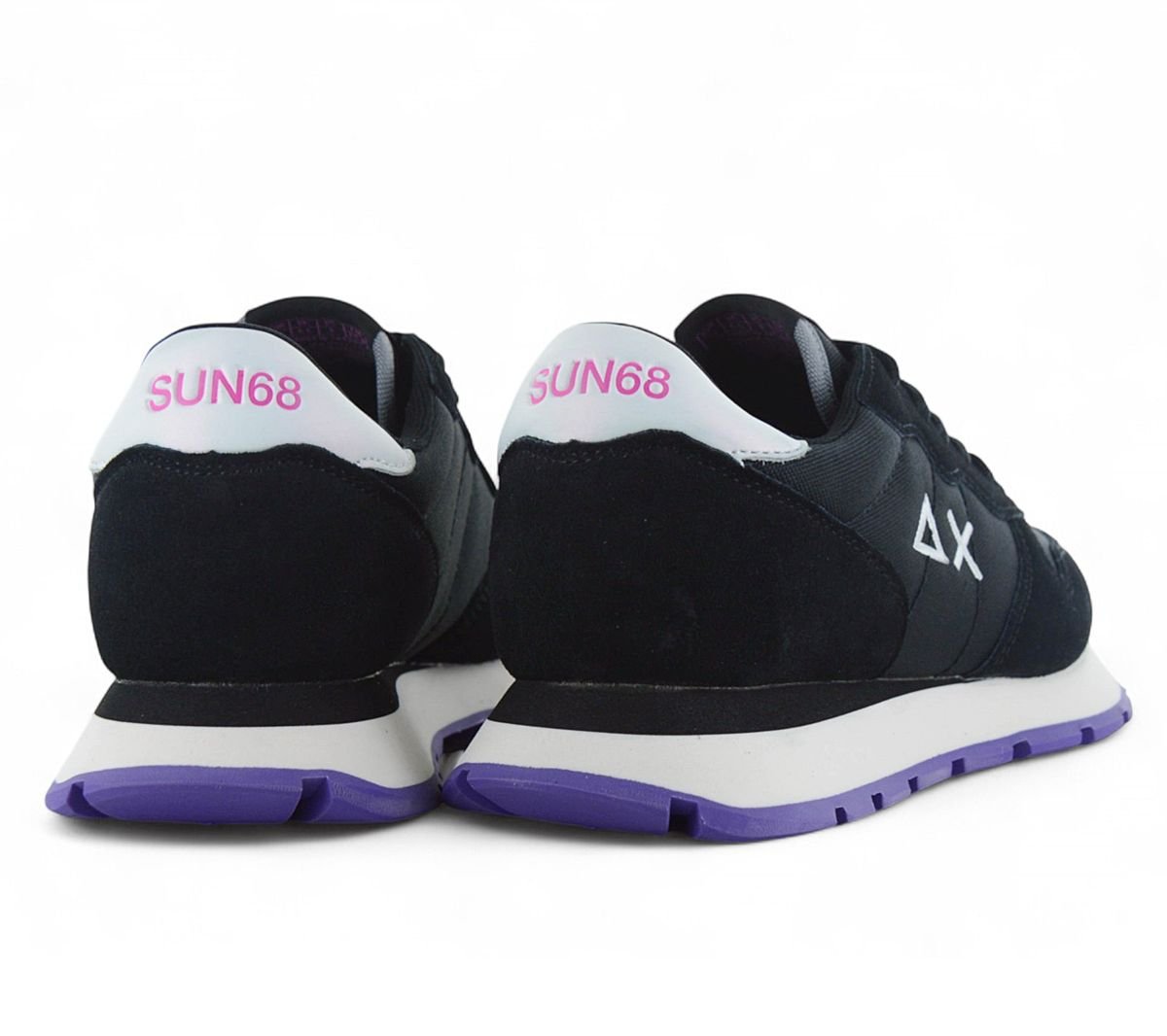 SUN68 Ally Solid - Damen Sneakers Schuhe Schwarz Z45201 - 11 - Brandstyle24