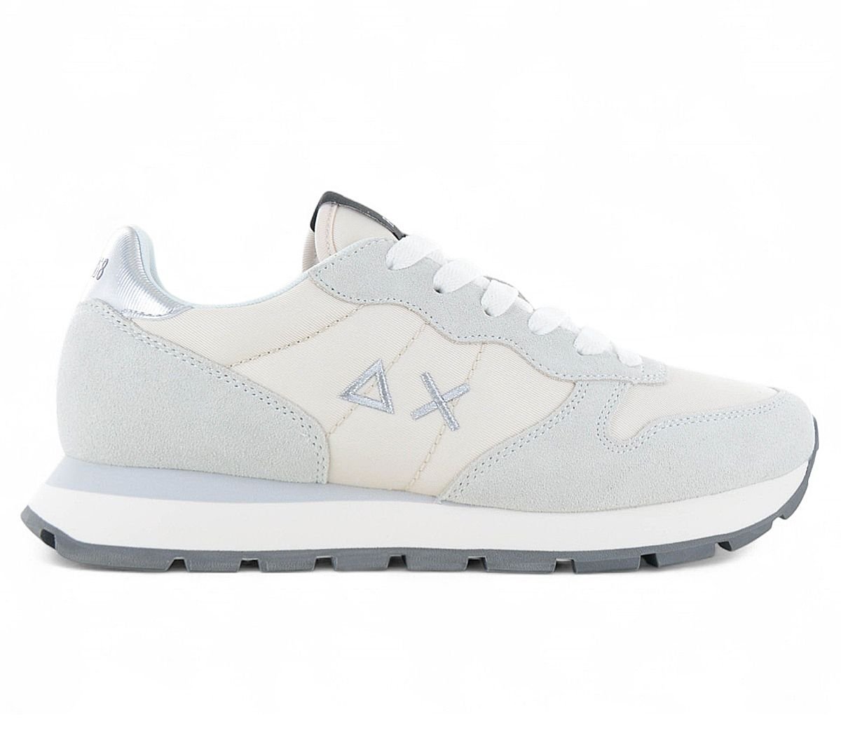 SUN68 Ally Gold Silver - Damen Sneakers Schuhe Weiß Z45202 - 31 - Brandstyle24