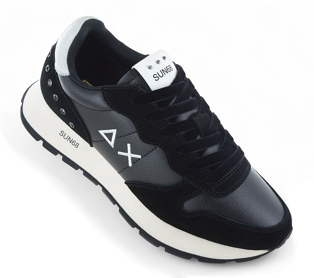 SUN68 Ally Studs - Damen Sneakers Schuhe Schwarz Z45206 - 11 - Brandstyle24